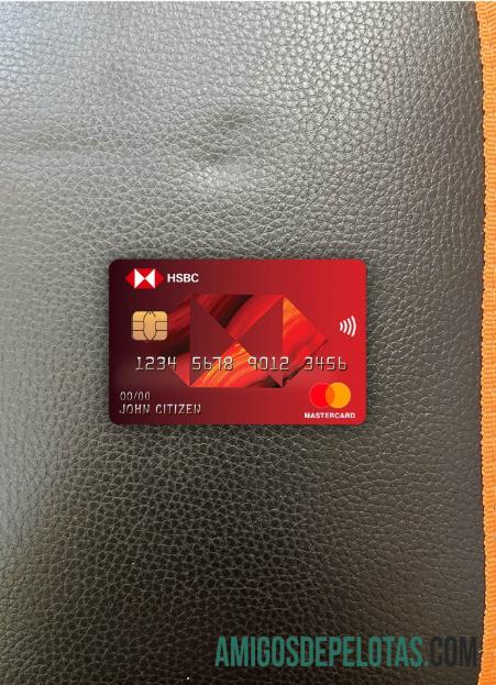 França HSBC Bank Mastercard Photolook Frente baixar para verificação
